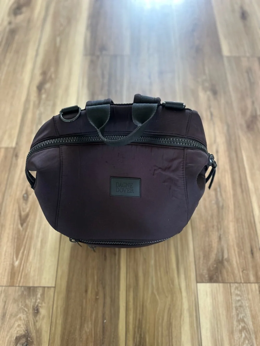 Dagne Dover indi neoprene black diaper bag